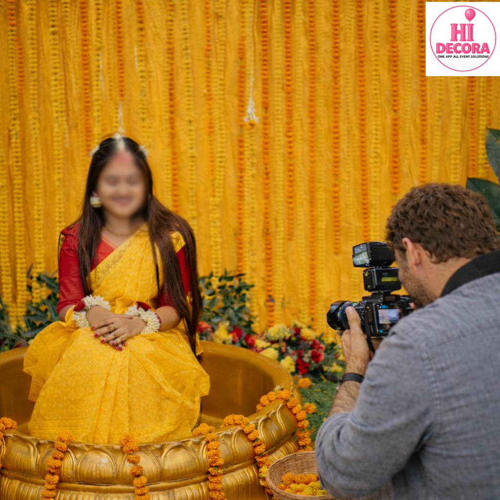 Haldi Candid Photography 